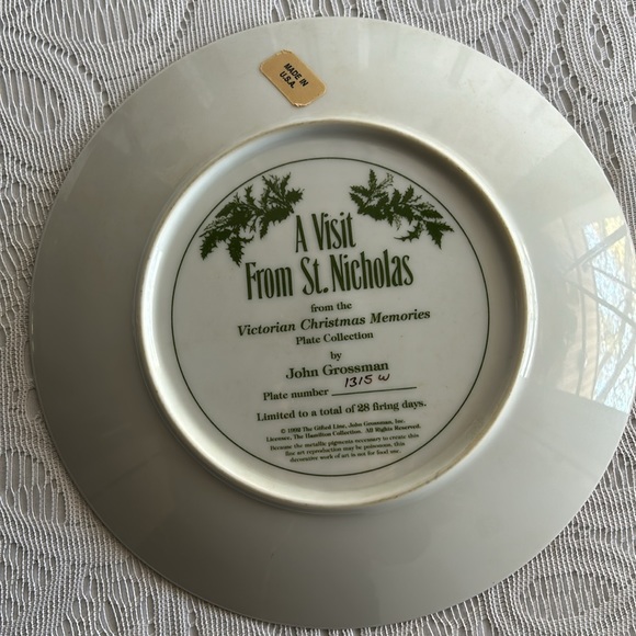 Plate collection. A visit from St Nicholas. - Picture 4 of 5